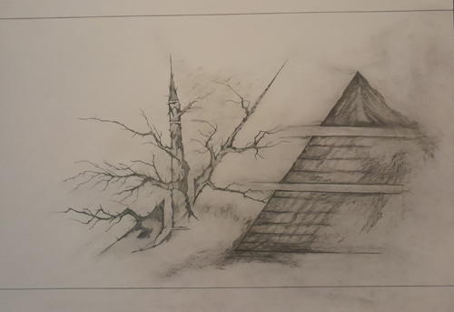 Painting: ink Size: --x--cm