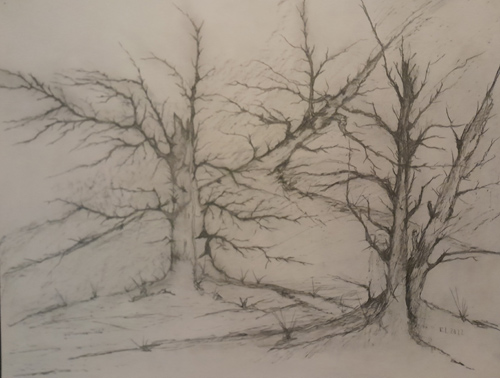 Painting: ink Size: --x--cm