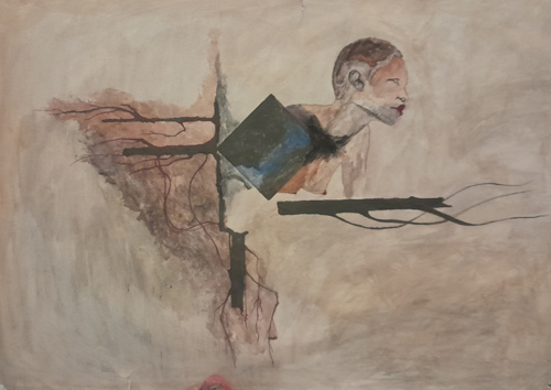 Painting: ink Size: --x--cm