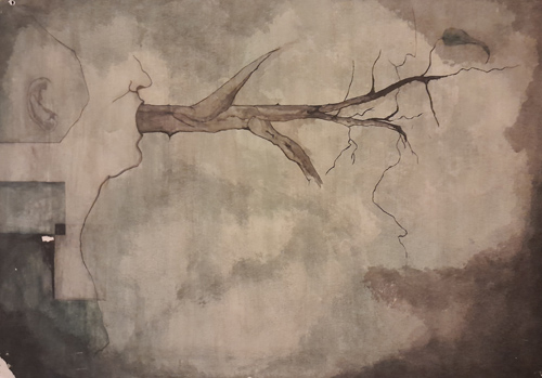 Painting: ink Size: --x--cm