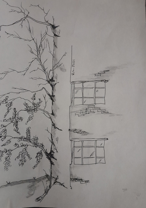 Painting: ink Size: --x--cm
