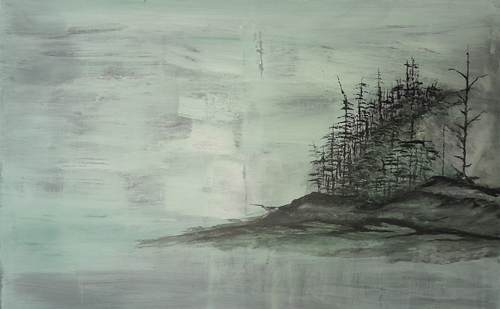 Painting: acrylic Size: 60x90cm